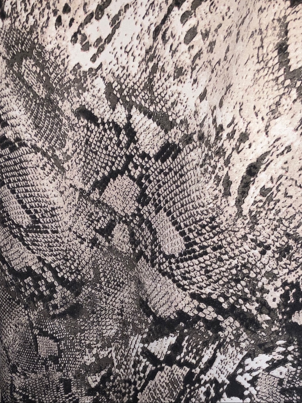Dex Snake Print Long Sleeve Women’s Dress - Picture 6 of 8